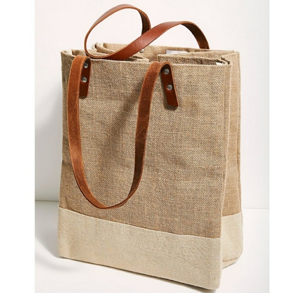 New Free People Apolis reusable tote bag market os - Picture 2 of 16